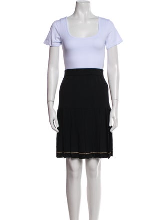 St. John Evening Glitter Accents Skirt Set