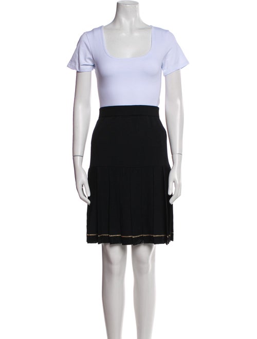 St. John Evening Glitter Accents Skirt Set