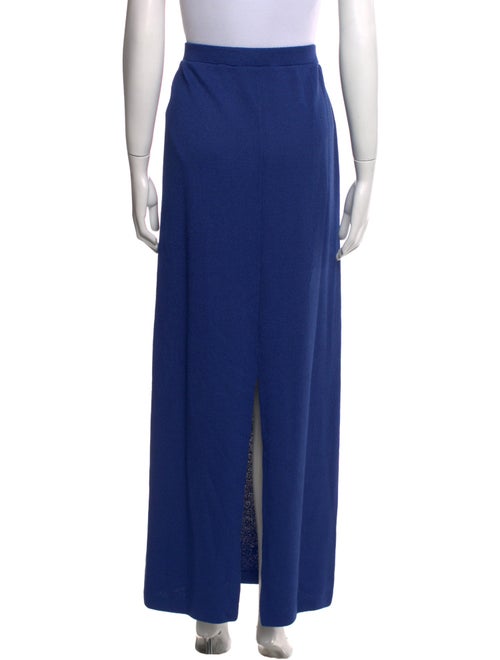 St. John Evening Wool Midi Length Skirt