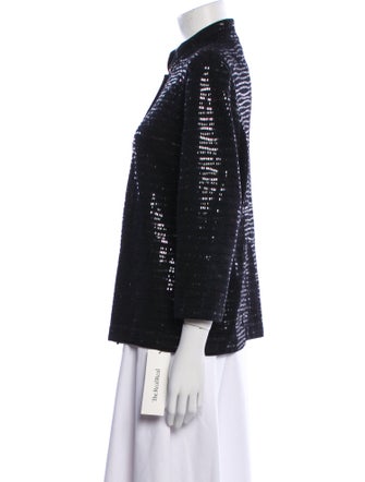 St. John Evening Tweed Pattern Evening Jacket