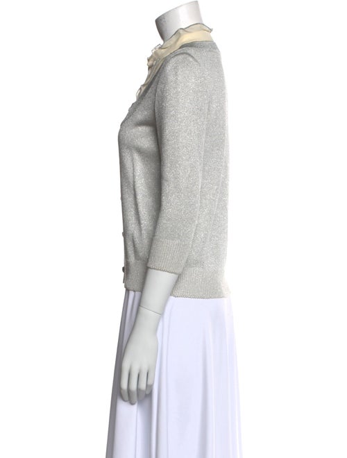 St. John Evening Mock Neck Sweater