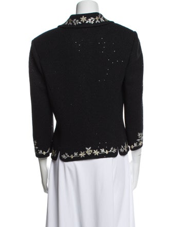 St. John Evening Printed Evening Jacket