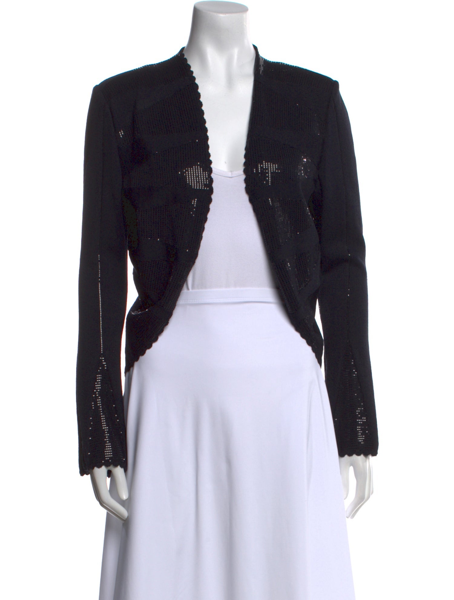 St. John Evening Open Front Sweater