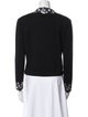 St. John Evening Wool V-Neck Sweater