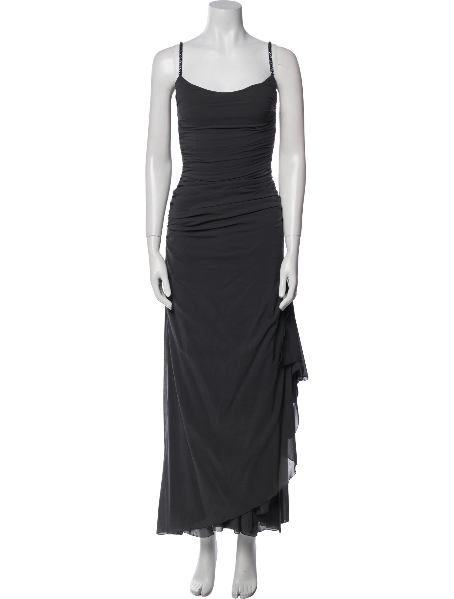 St. John Evening Silk Long Dress