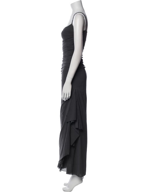 St. John Evening Silk Long Dress