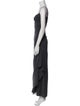 St. John Evening Silk Long Dress