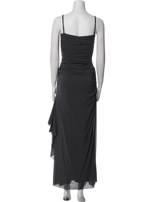 St. John Evening Silk Long Dress