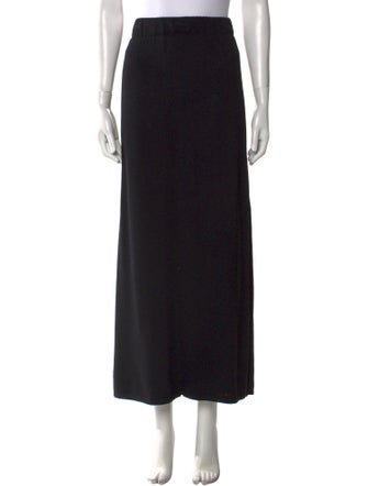 St. John Evening Pleated Accents Long Skirt