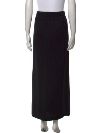 St. John Evening Pleated Accents Long Skirt