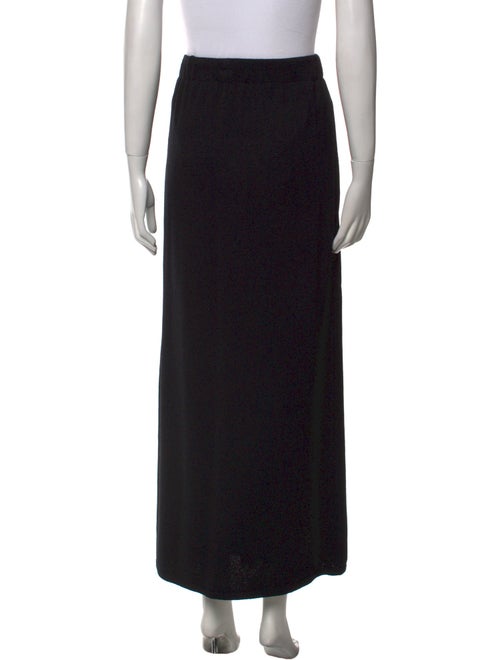 St. John Evening Pleated Accents Long Skirt