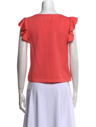 St. John Evening V-Neck Short Sleeve T-Shirt