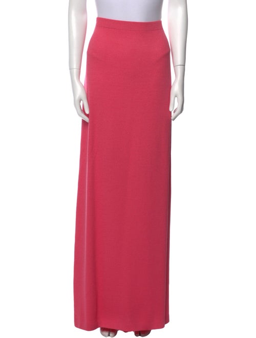 St. John Evening Wool Long Skirt