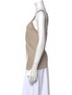 St. John Evening V-Neck Sleeveless Top