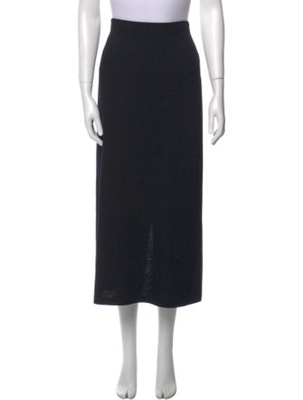 St. John Evening Midi Length Skirt