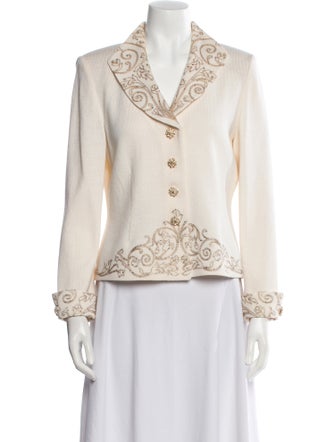 St. John Evening Patterned Evening Jacket