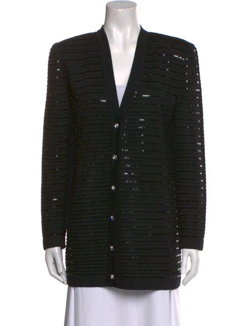 St. John Evening V-Neck Sweater