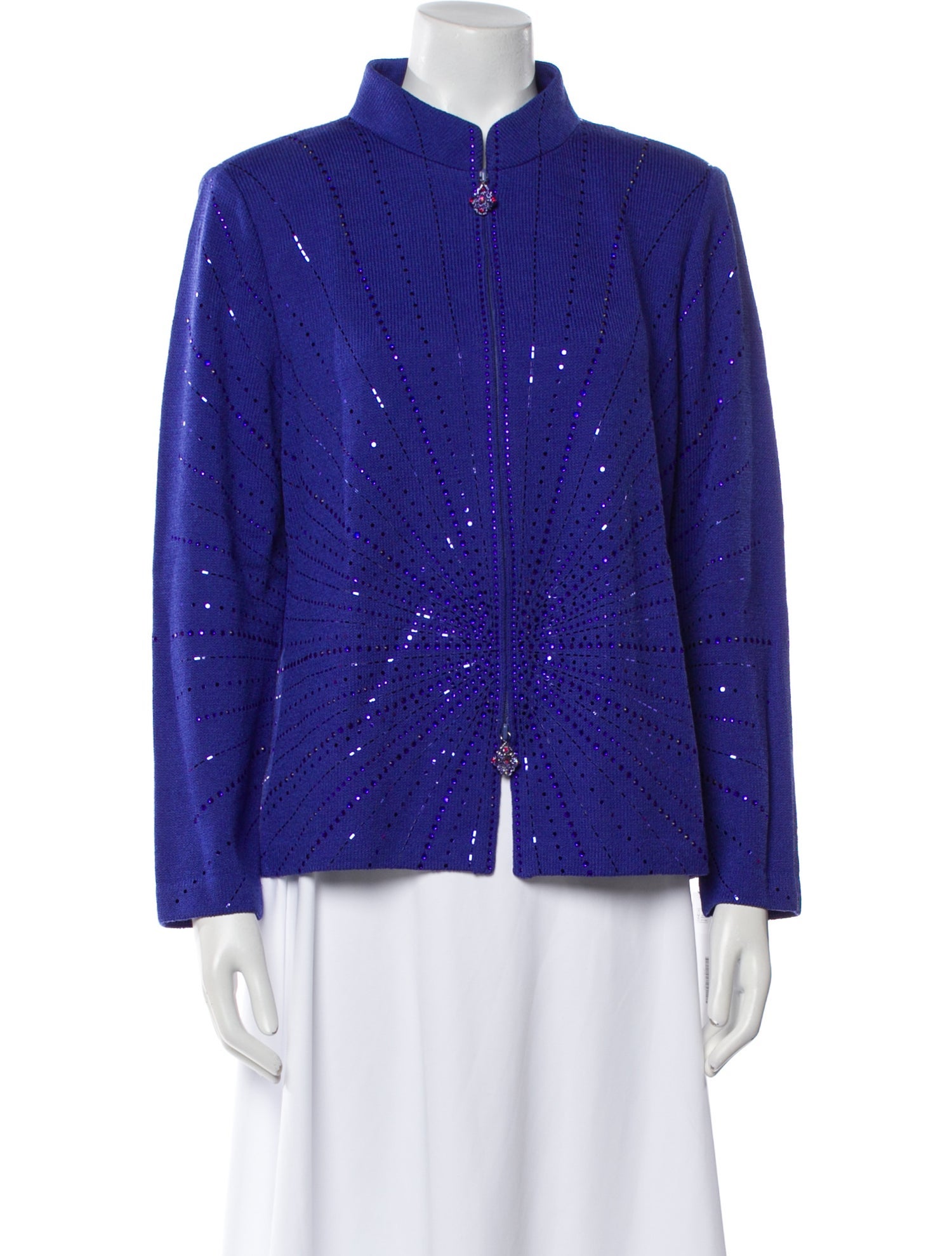 St. John Evening Tweed Pattern Jacket