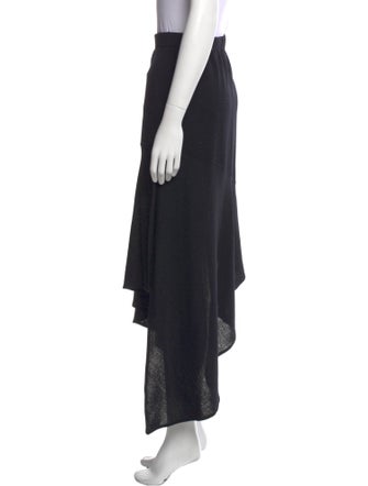 St. John Evening Wool Midi Length Skirt