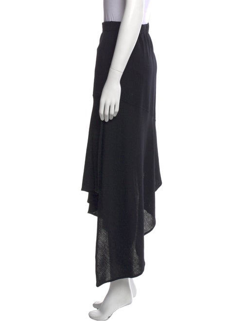 St. John Evening Wool Midi Length Skirt