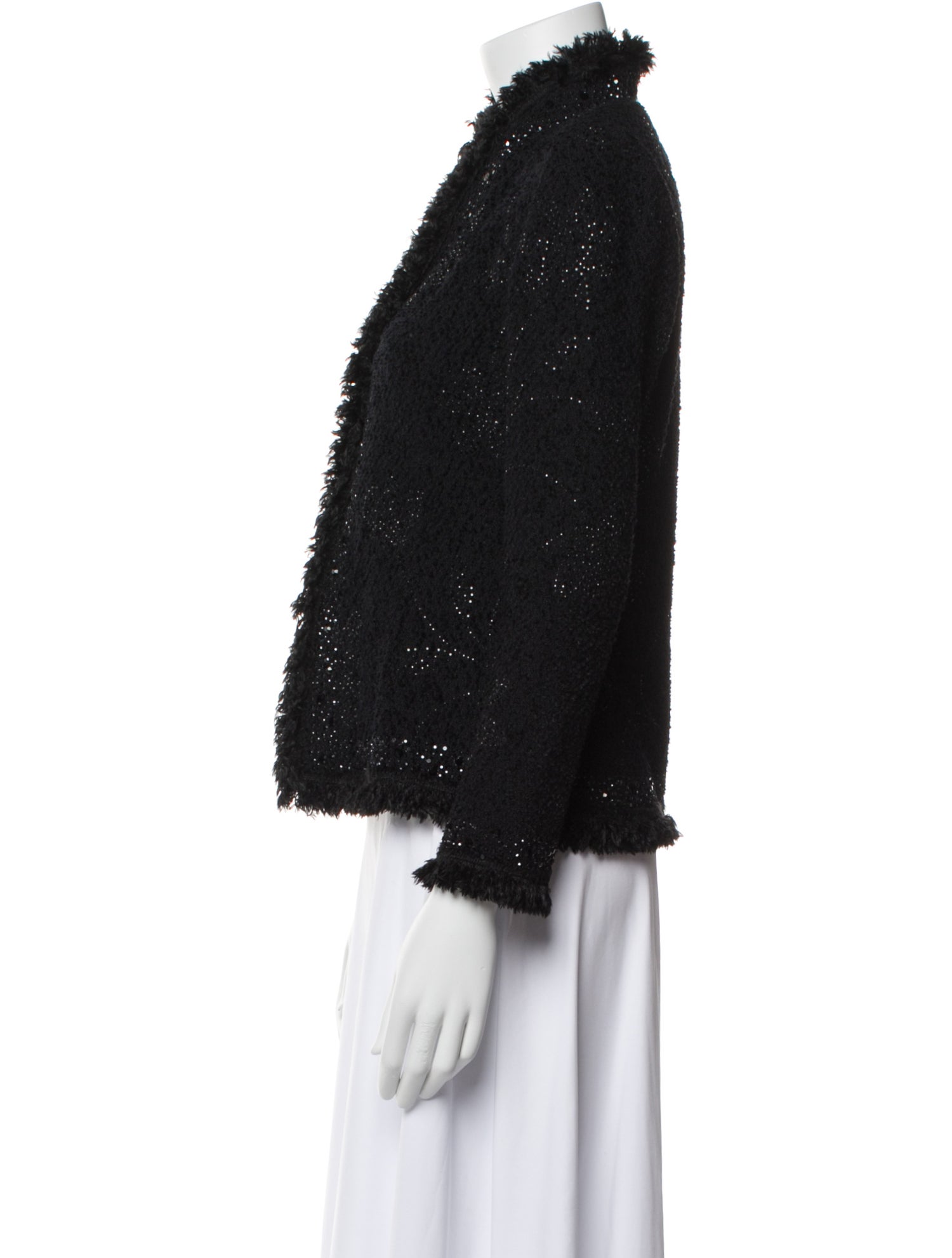 St. John Evening Tweed Pattern Evening Jacket