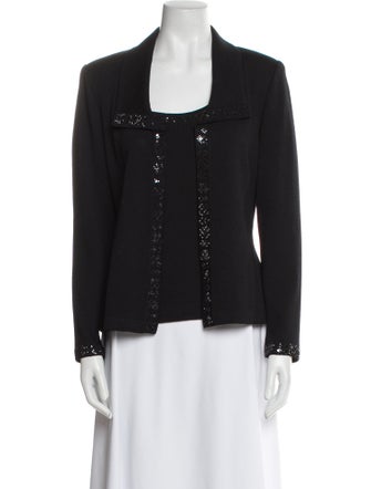 St. John Evening Wool Crystal Embellishments Set