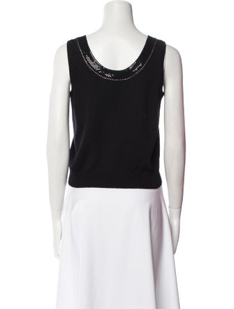 St. John Evening Scoop Neck Sweater