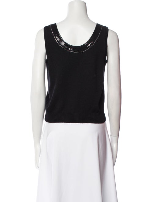 St. John Evening Scoop Neck Sweater