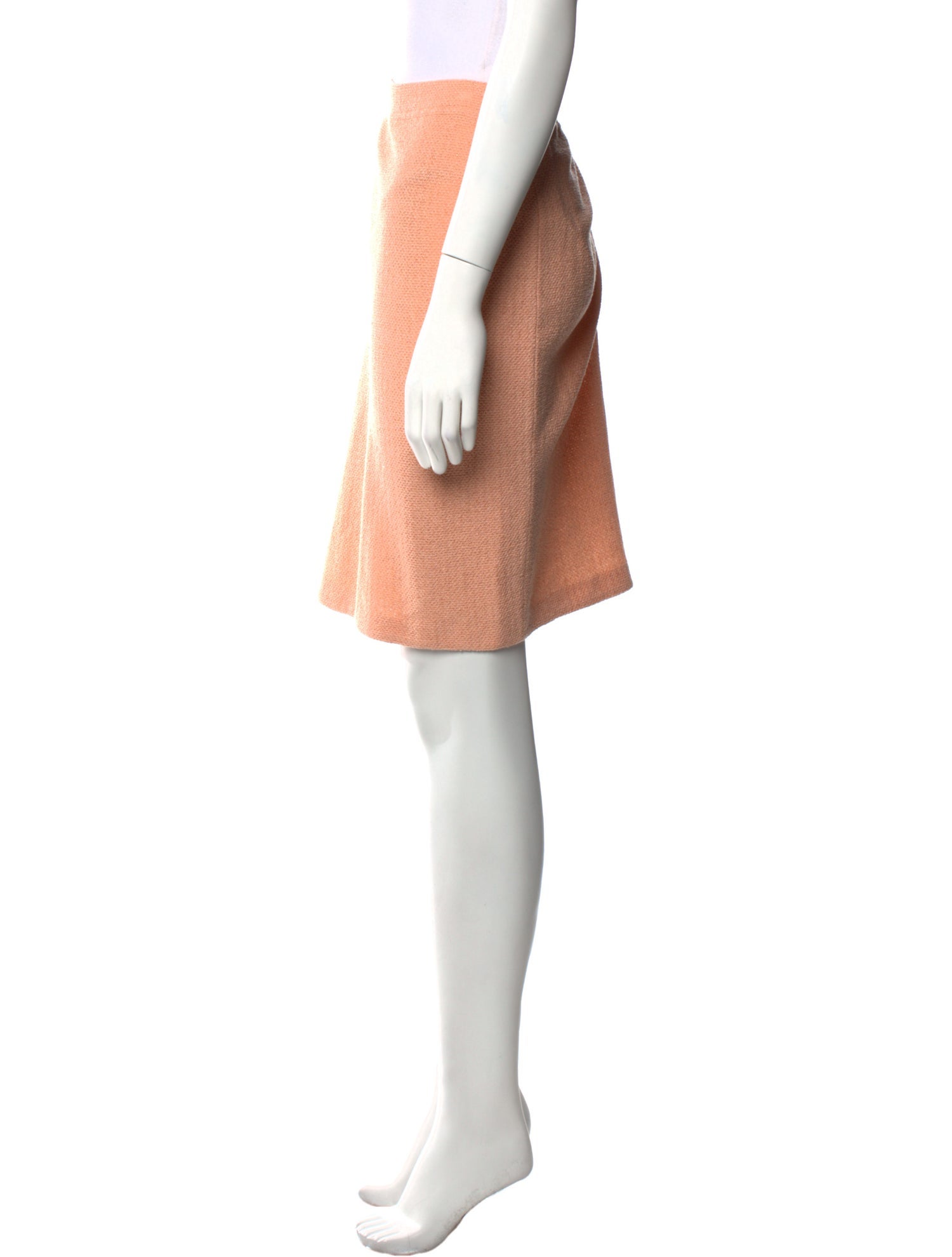 St. John Evening Wool Knee-Length Skirt