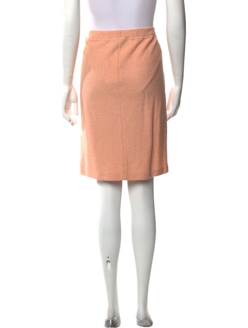 St. John Evening Wool Knee-Length Skirt
