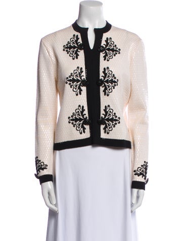 St. John Evening Tops Vintage Printed Top US 8 | M