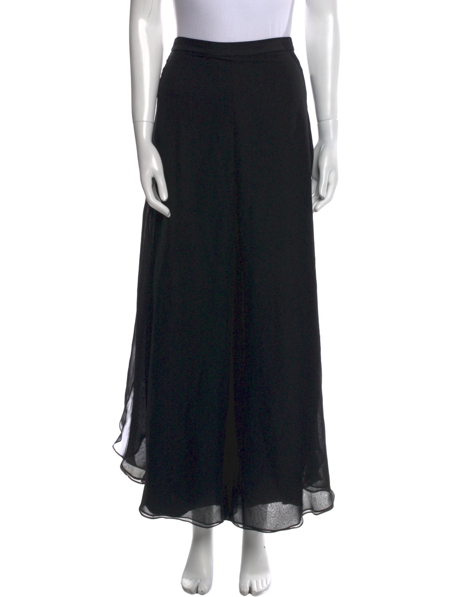 St. John Evening Linen Wide Leg Pants
