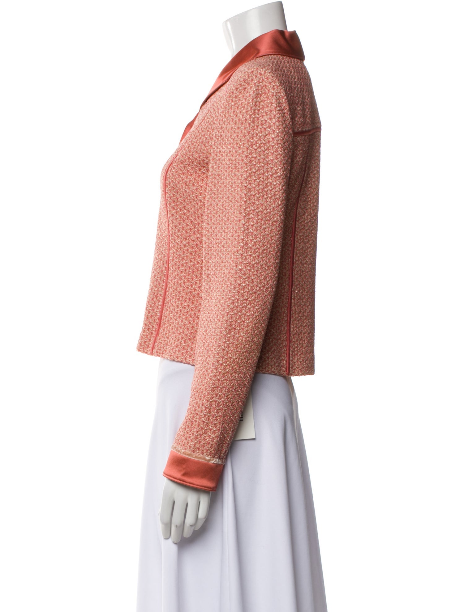 St. John Evening Tweed Pattern Jacket