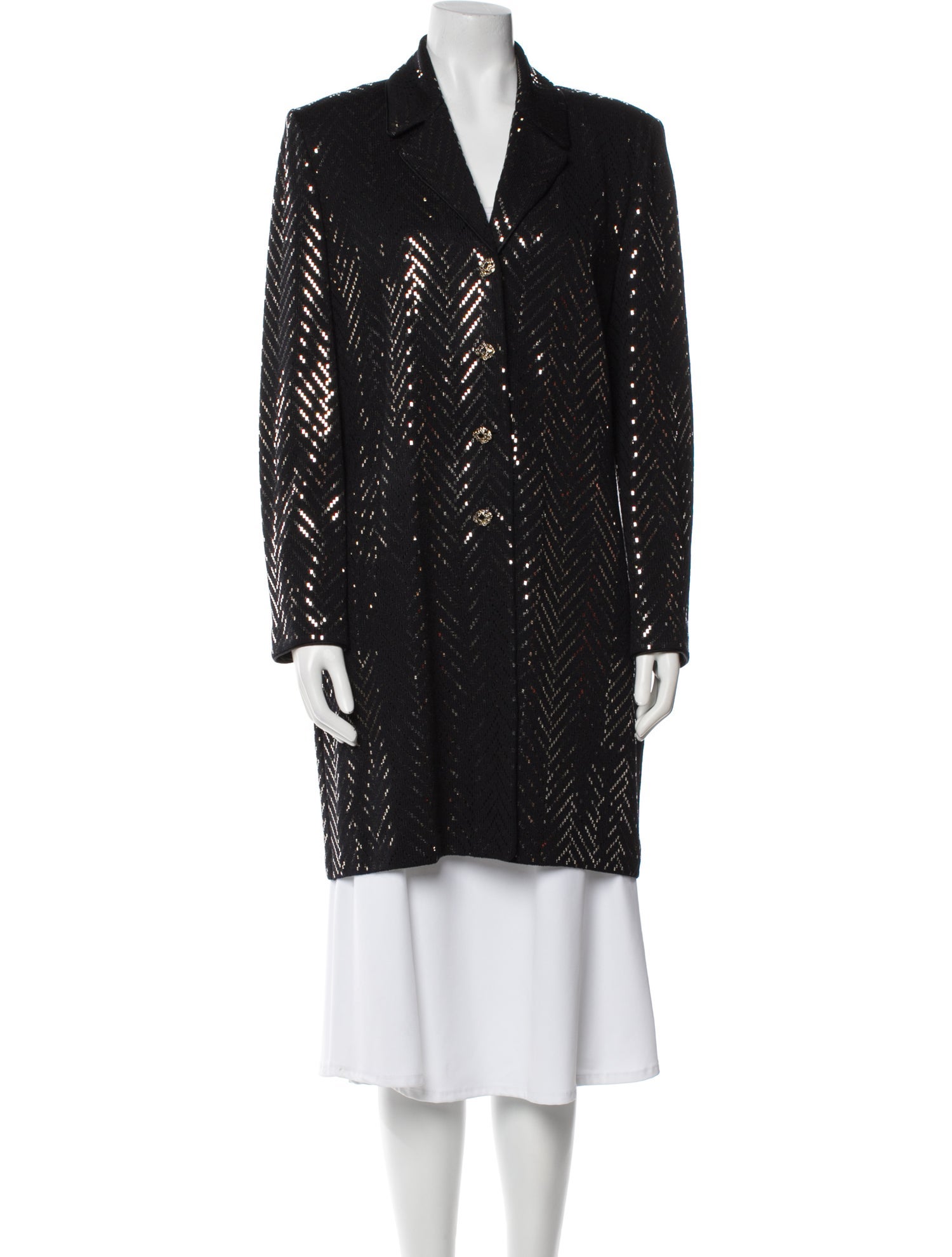 St. John Evening Printed Evening Jacket