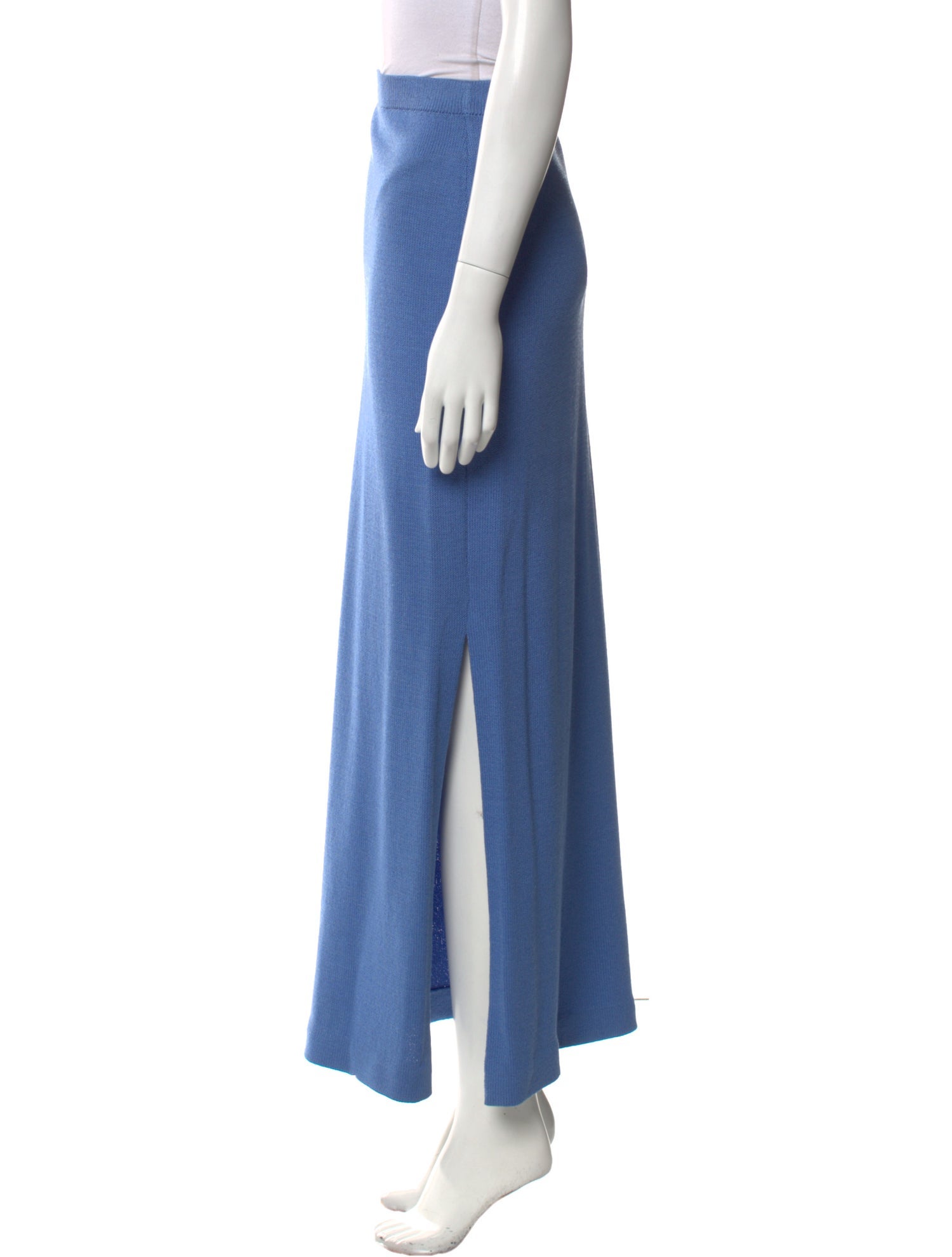 St. John Evening Cutout Accent Midi Length Skirt