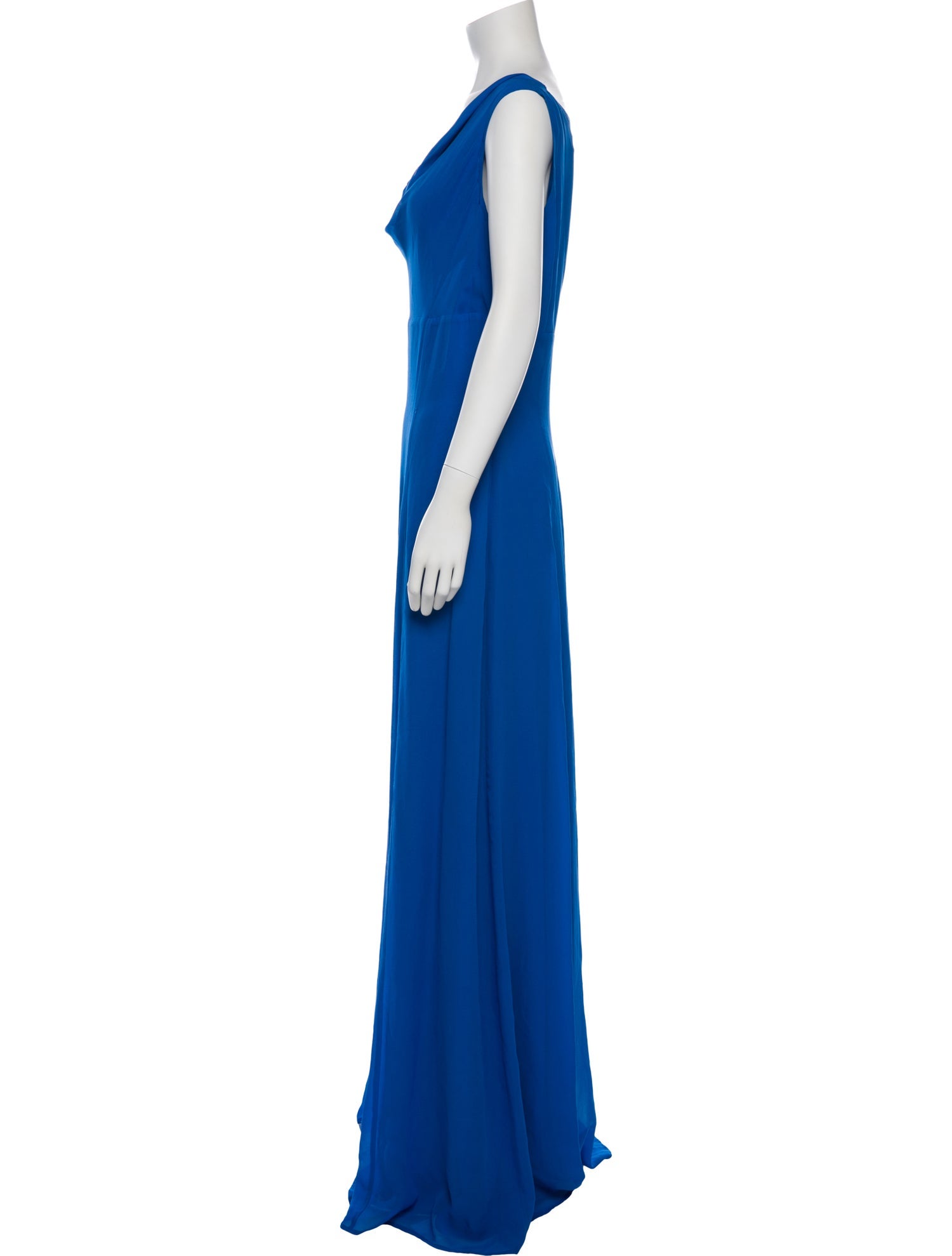 St. John Evening Silk Long Dress