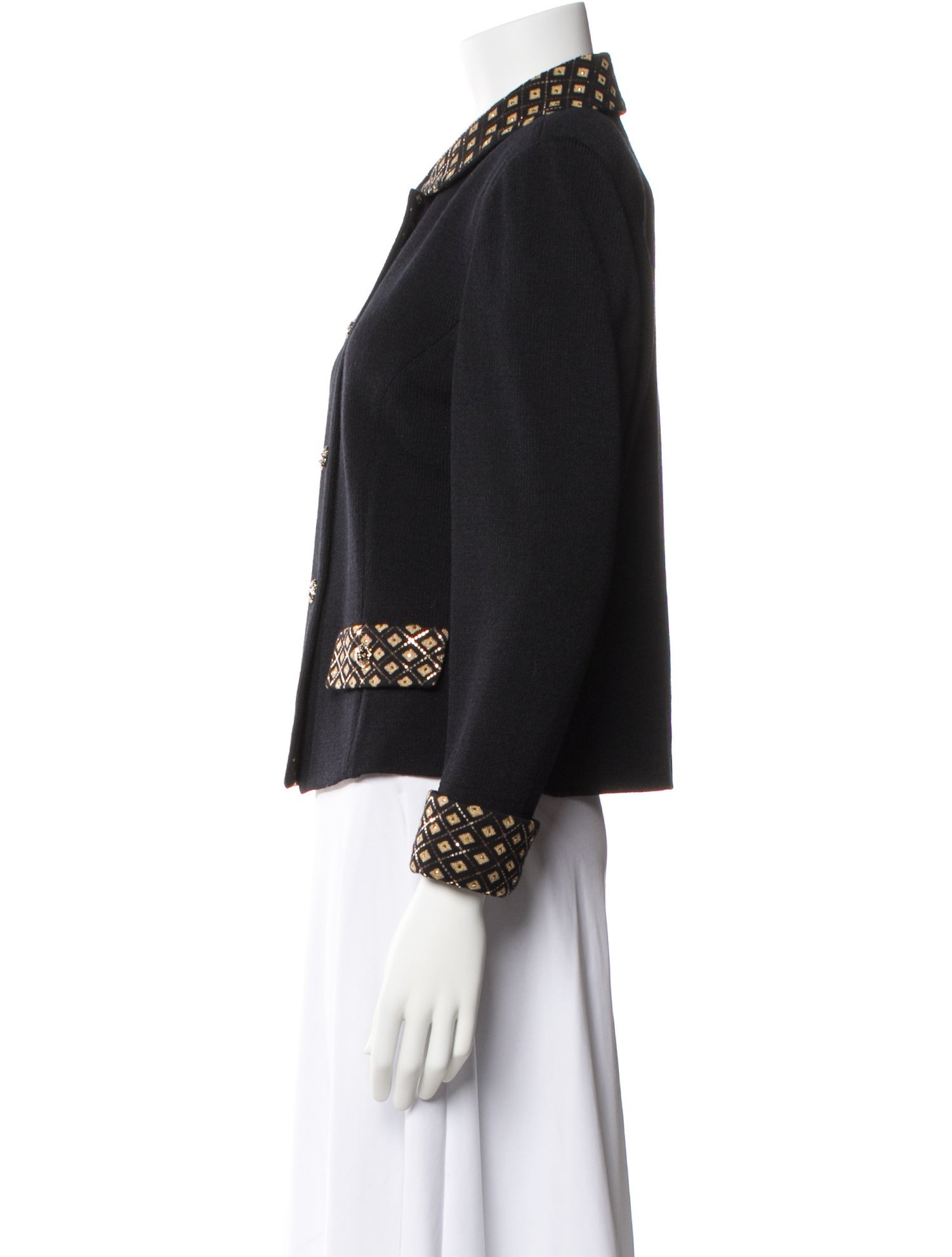 St. John Evening Printed Jacket