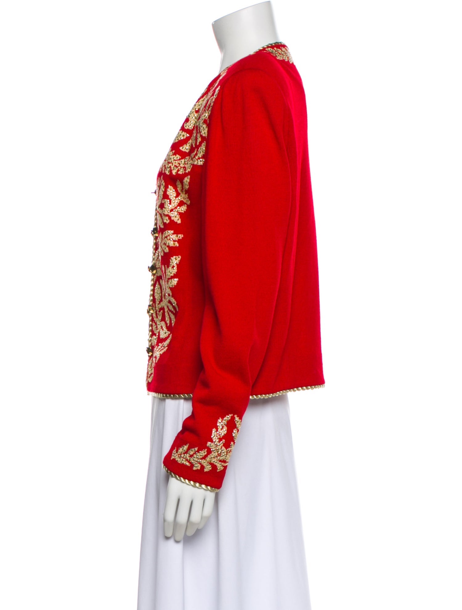 St. John Evening Printed Evening Jacket