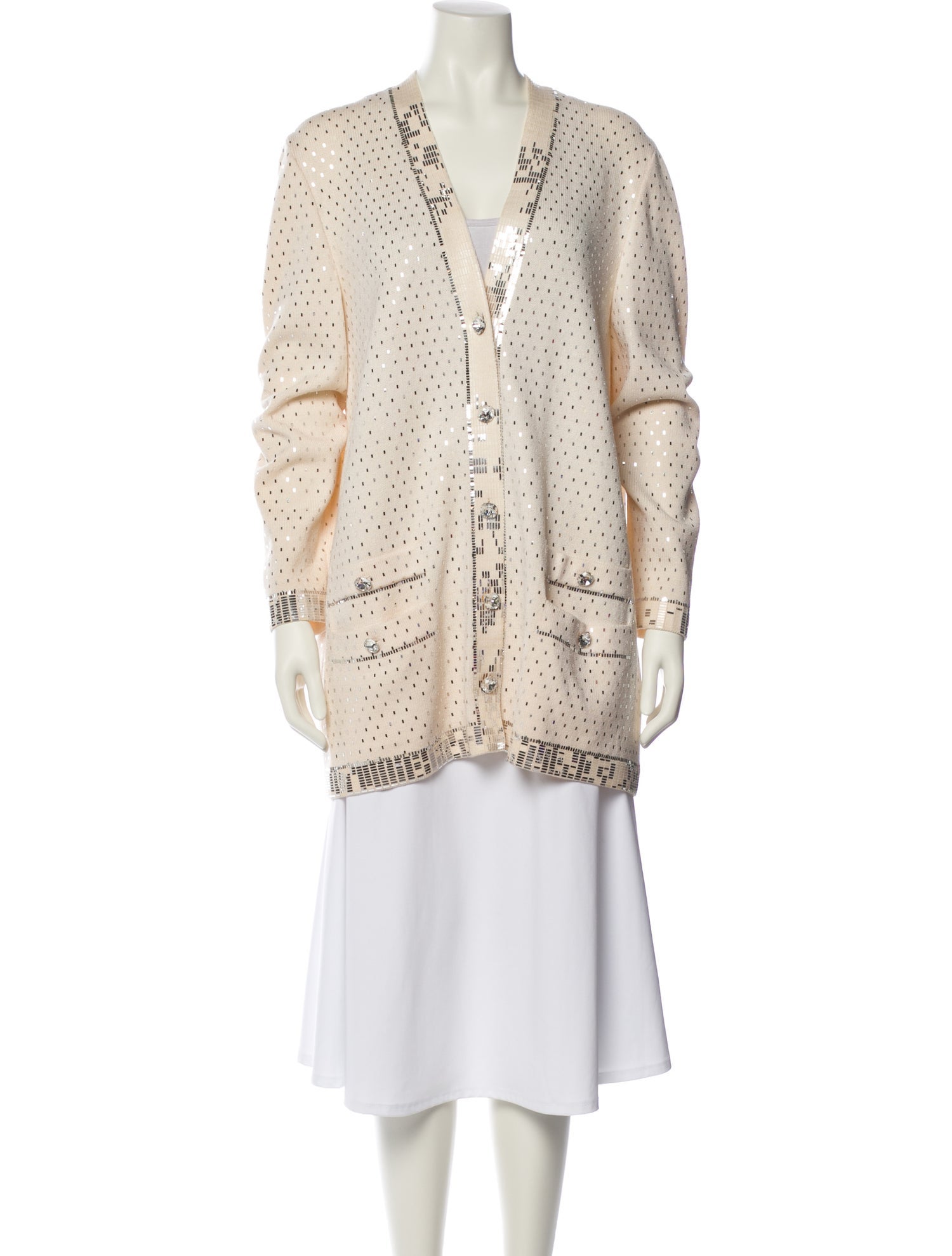 St. John Evening Tweed Pattern Jacket