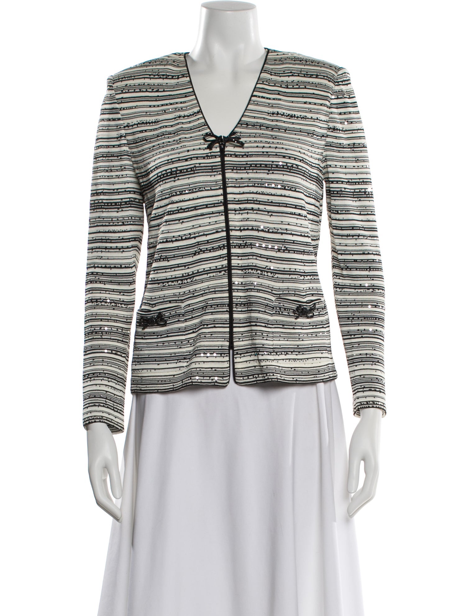 St. John Evening Striped Jacket