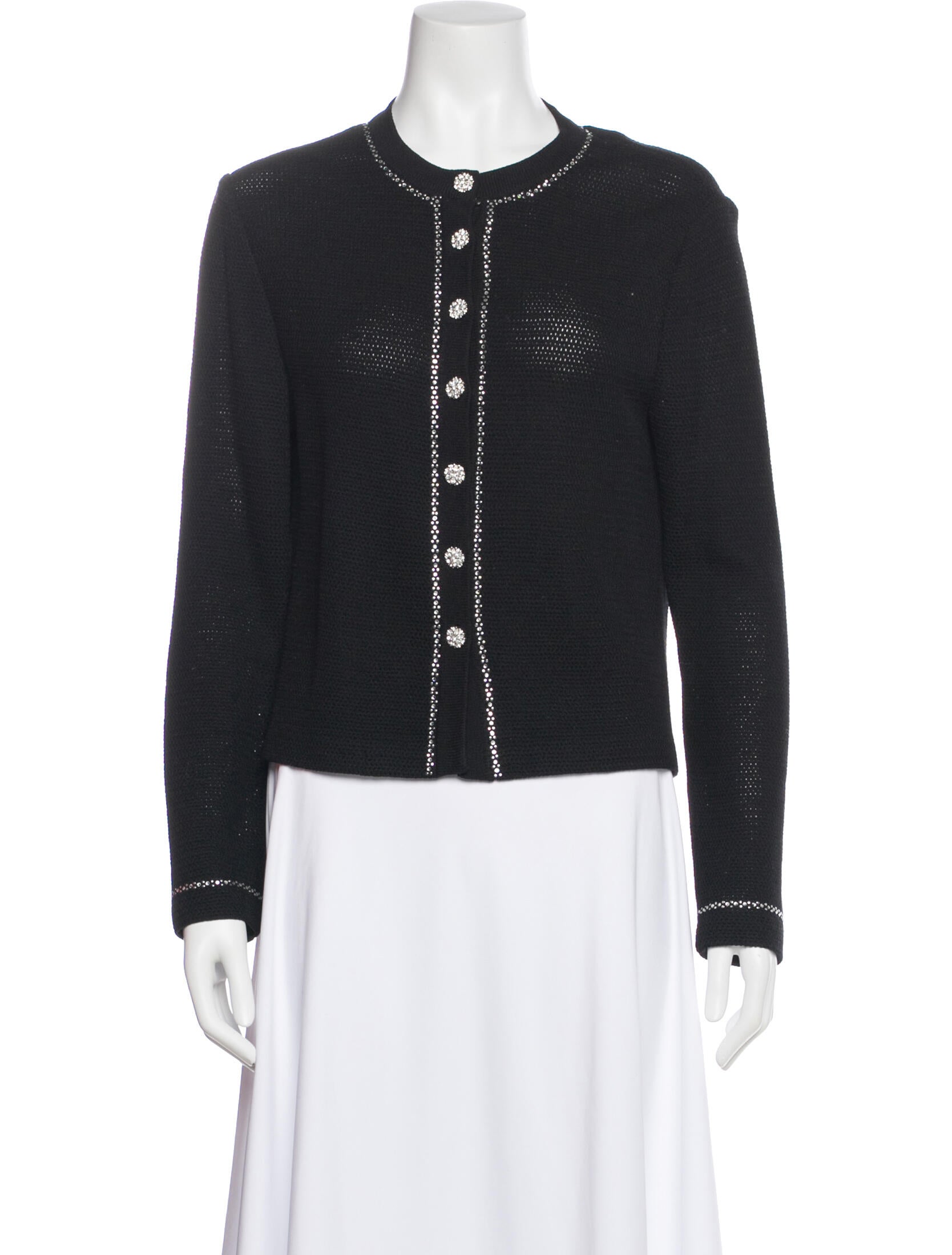 St. John Evening Scoop Neck Sweater