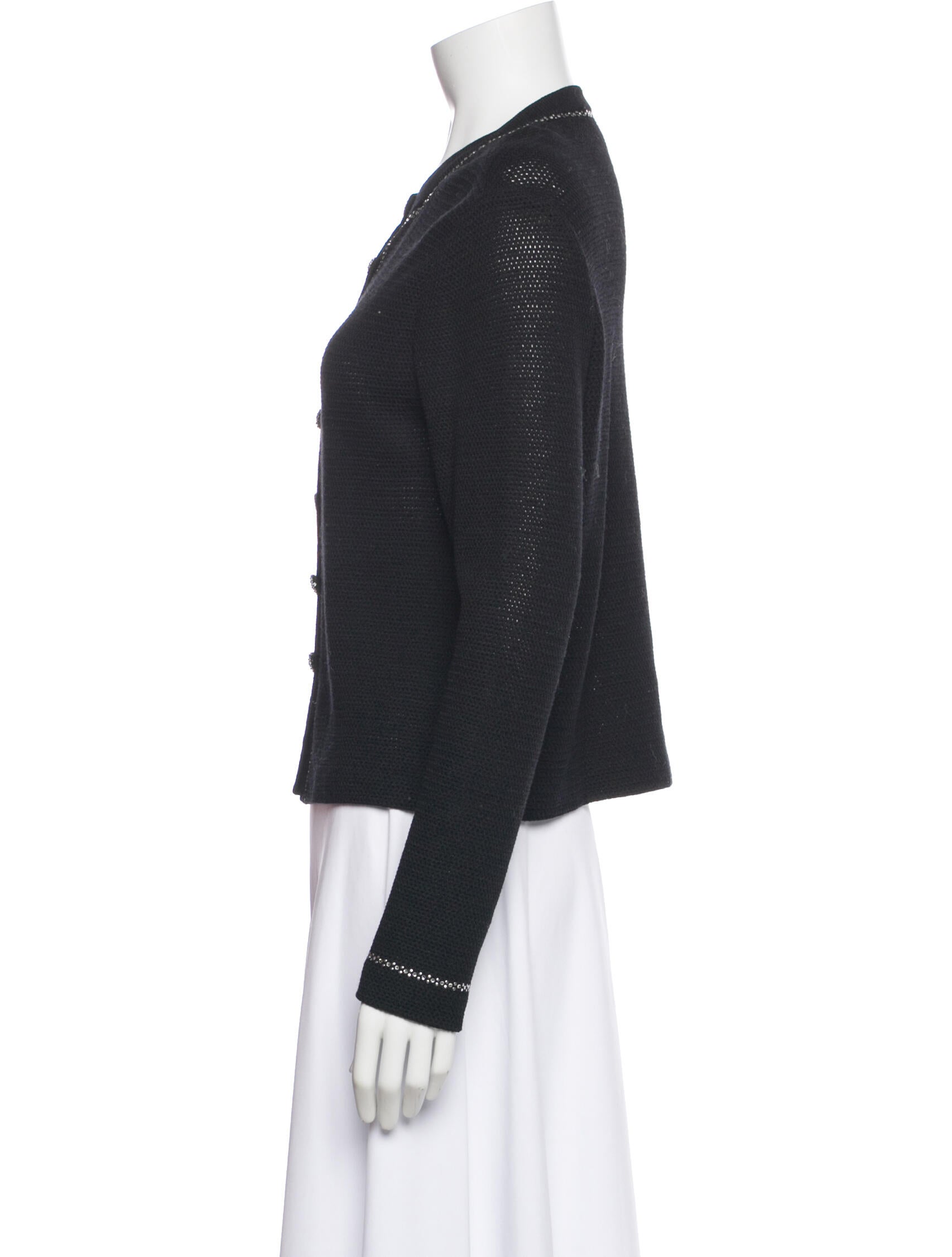 St. John Evening Scoop Neck Sweater