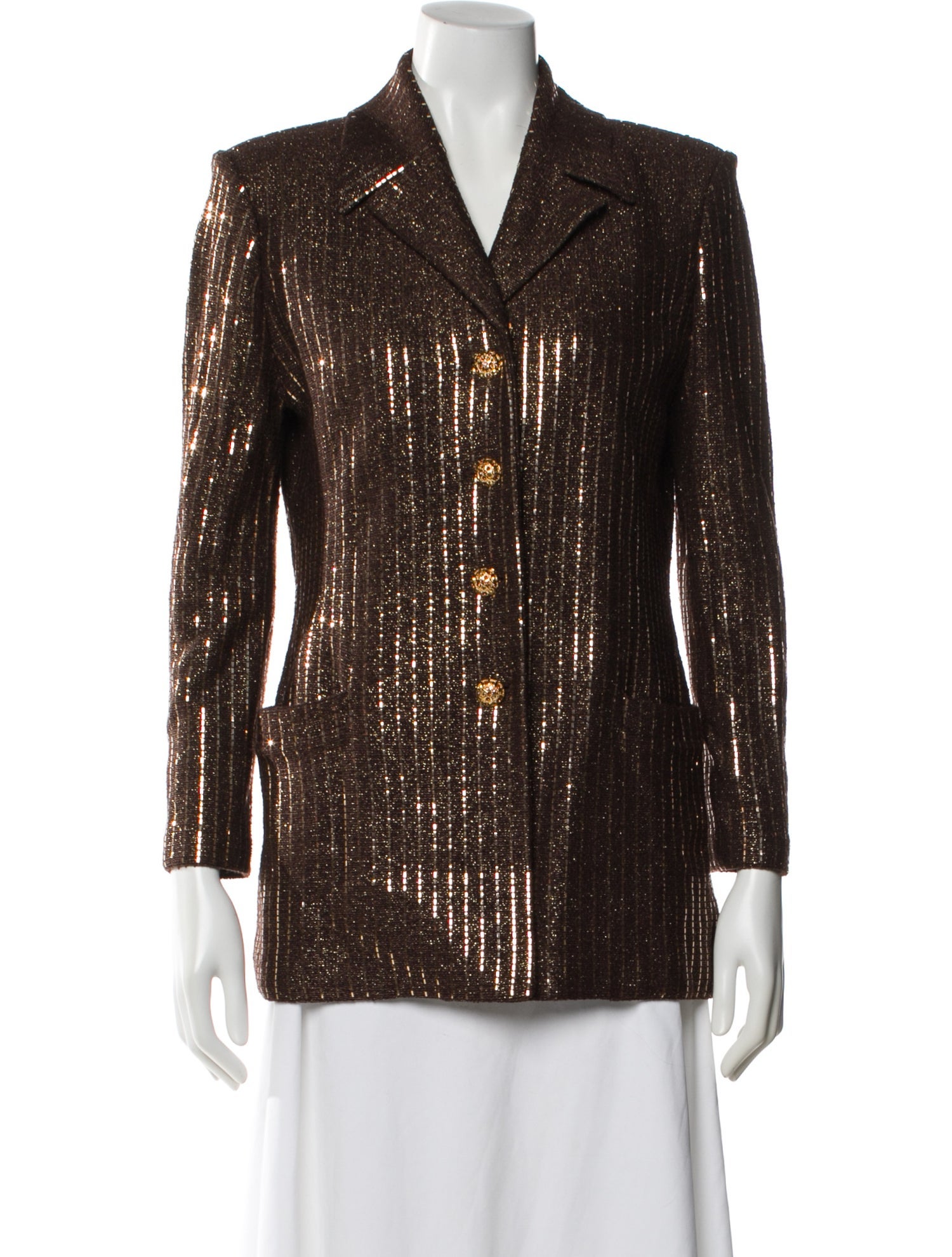 St. John Evening Striped Blazer