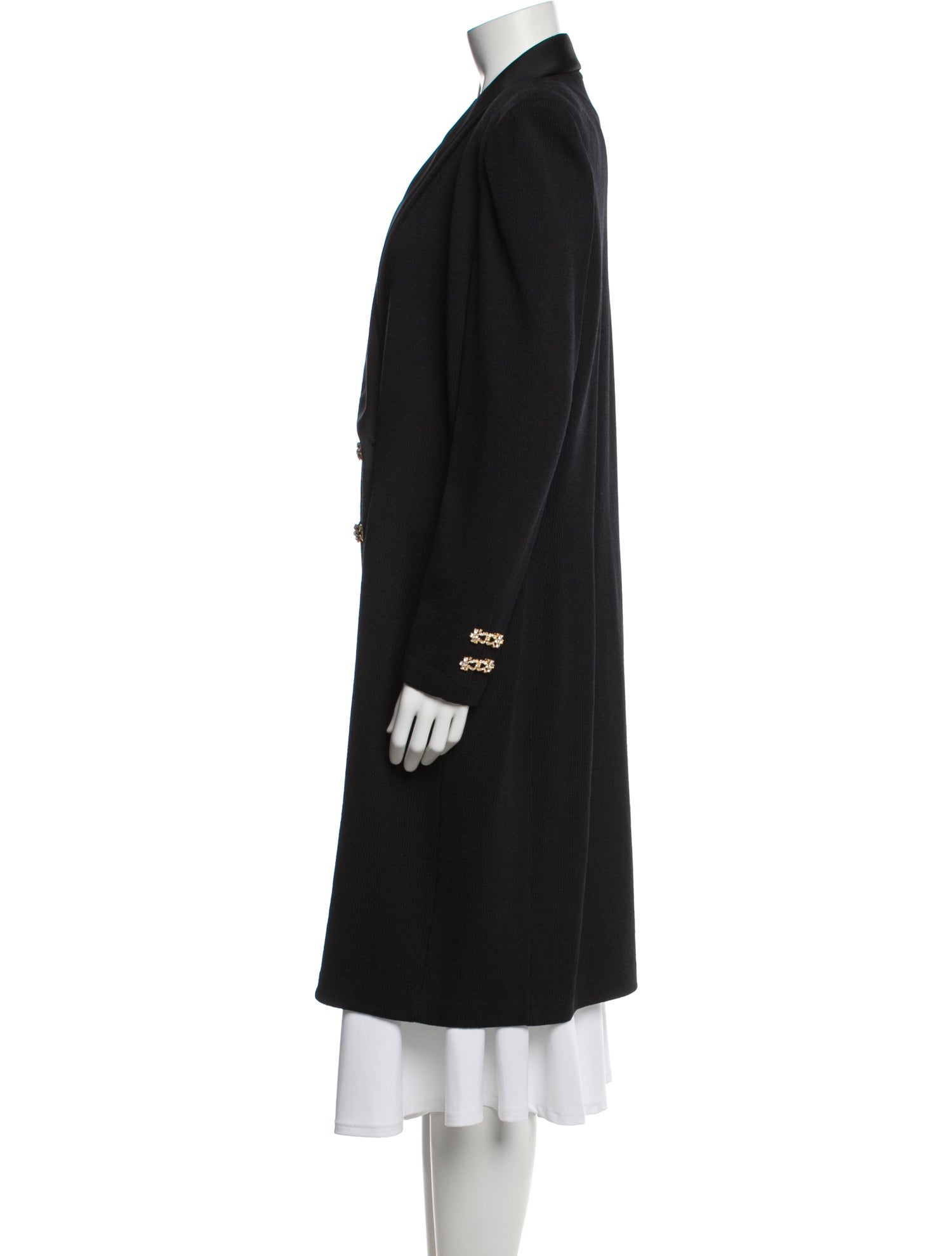 St. John Evening Wool Coat