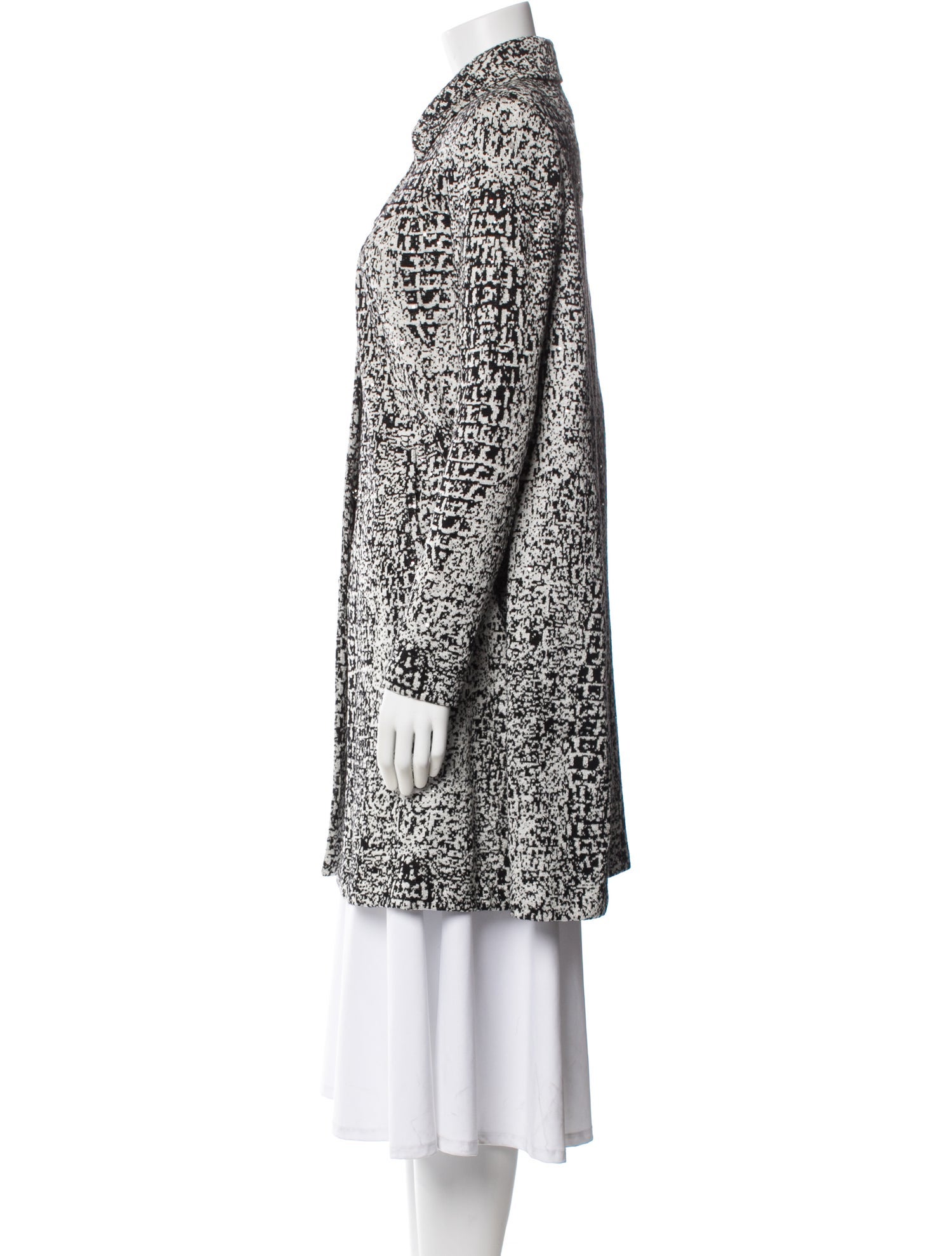 St. John Evening Printed Coat