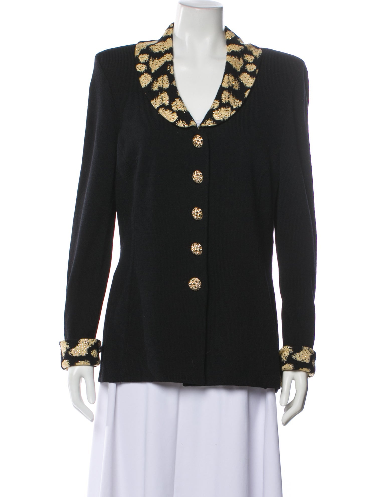 St. John Evening V-Neck Sweater