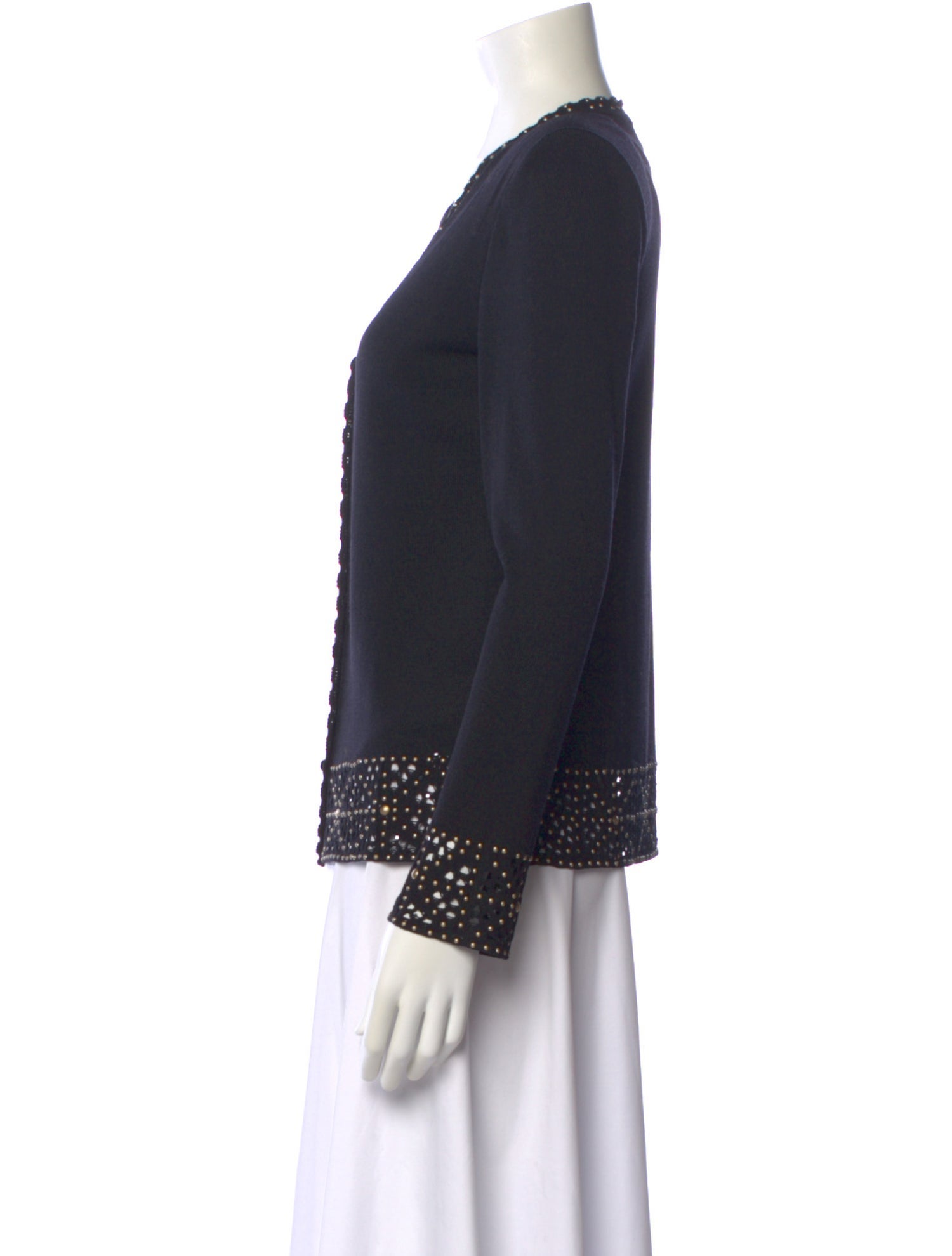 St. John Evening V-Neck Sweater