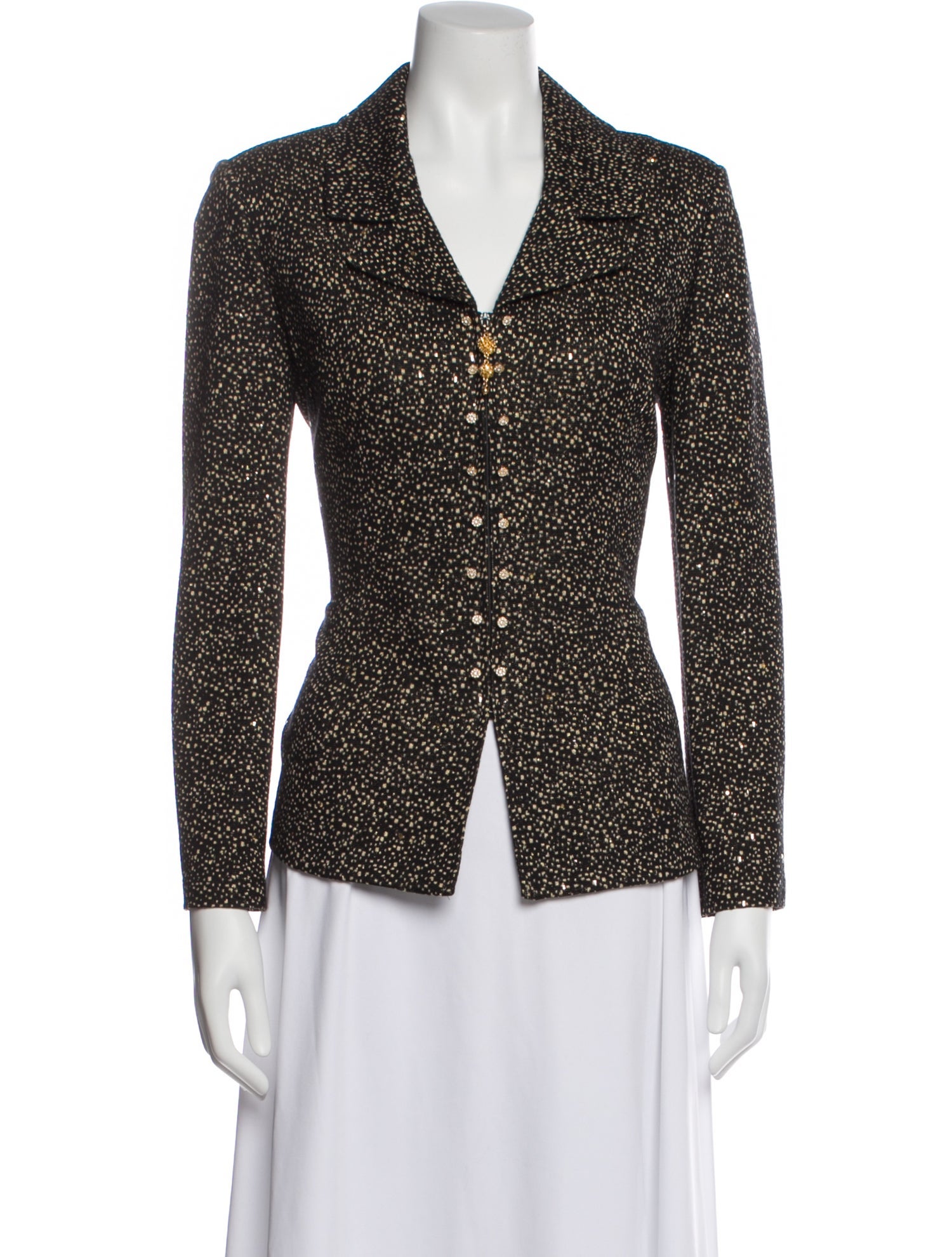 St. John Evening Printed Blazer