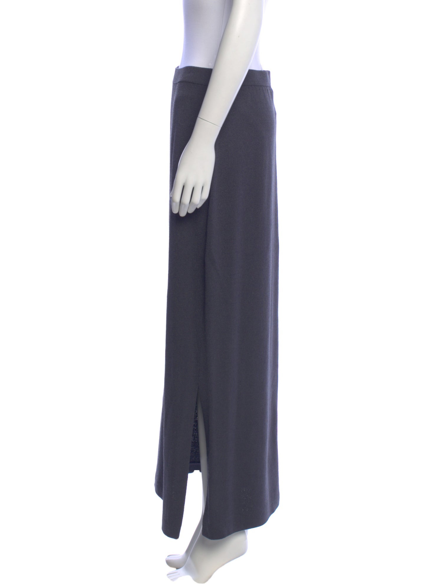 St. John Evening Wool Midi Length Skirt