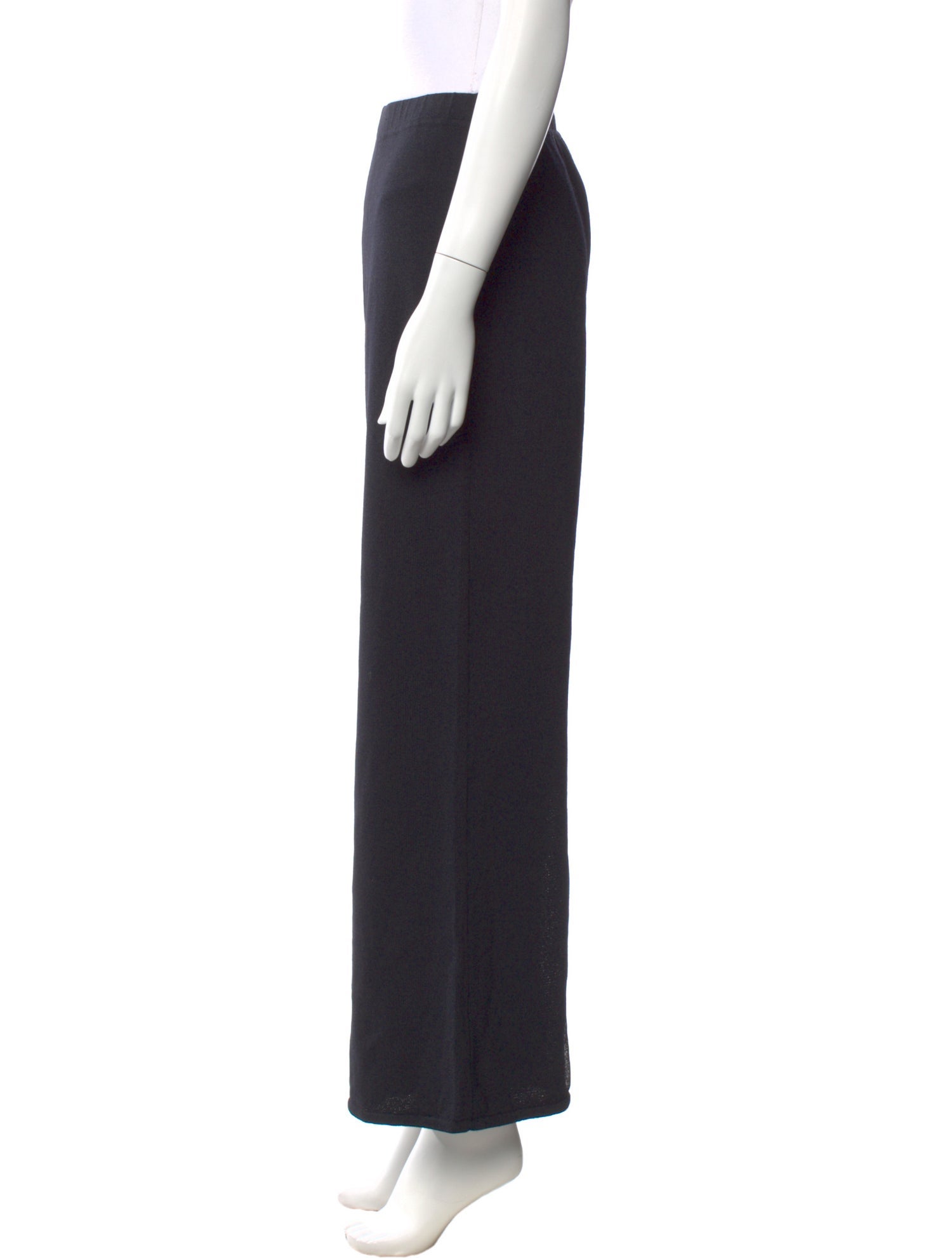 St. John Evening Wool Wide Leg Pants